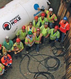 Small but Mighty: Midwest Mole Installs 520-ft Sanitary Sewer Line through Various Ground Conditions