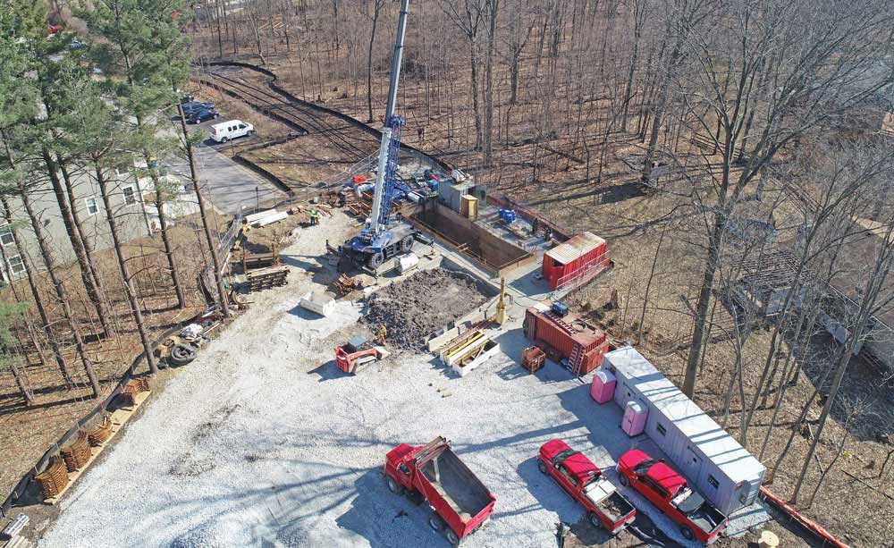 Midwest Mole Constructing 2,100-ft Tunnel as Part of INDOT Improvements Project